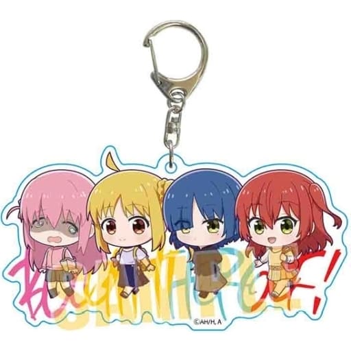 Hitori Goto Bocchi The Rock! Tekutoko Little Big Acrylic Key Chain Key Ring [USED]