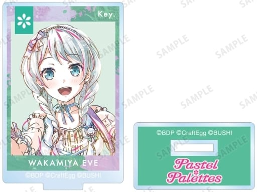 Eve Wakamiya BanG Dream! Girls Band Party! Ani-Art Part 5 Trading Acrylic Keychain Ver.C Acrylic Stand [USED]