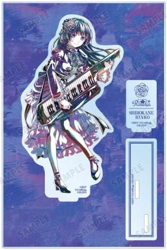 Rinko Shirokane BanG Dream! Girls Band Party! Ani-Art Part 5 Big Acrylic Stand with Accessories Acrylic Stand [USED]