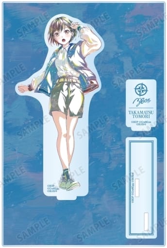 Tomori Takamatsu BanG Dream! Girls Band Party! Ani-Art Part 5 Big Acrylic Stand with Accessories Acrylic Stand [USED]