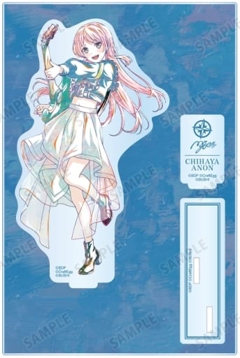 Anon Chihaya BanG Dream! Girls Band Party! Ani-Art Part 5 Big Acrylic Stand with Accessories Acrylic Stand [USED]
