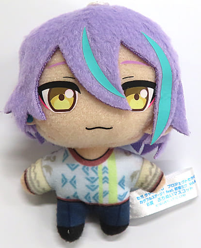 Rui Kamishiro Project Sekai Colorful Stage! Feat. Hatsune Miku Sega Lucky Kuji Petit Nui Mascot Vol.4 Prize B Key Ring [USED]