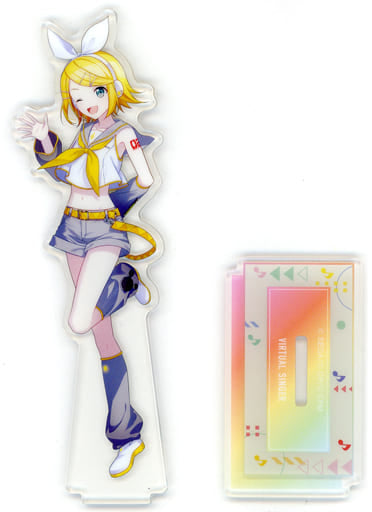 Rin Kagamine Hatsune Miku: Colorful Stage! Sega Lucky Kuji Vol.4 Acrylic Stand Prize D Acrylic Stands [USED]