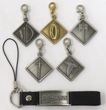 The Lord of the Rings The Two Towers Soldiers Motif Mascot Set Ps Software 1st Limited Benefit Set of 5 Key Ring [USED]