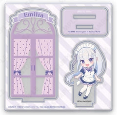 Emilia Re:ZERO -Starting Life in Another World- Emilia Galore Ver. 1 Acrylic Stand Galore Series Acrylic Stand [USED]