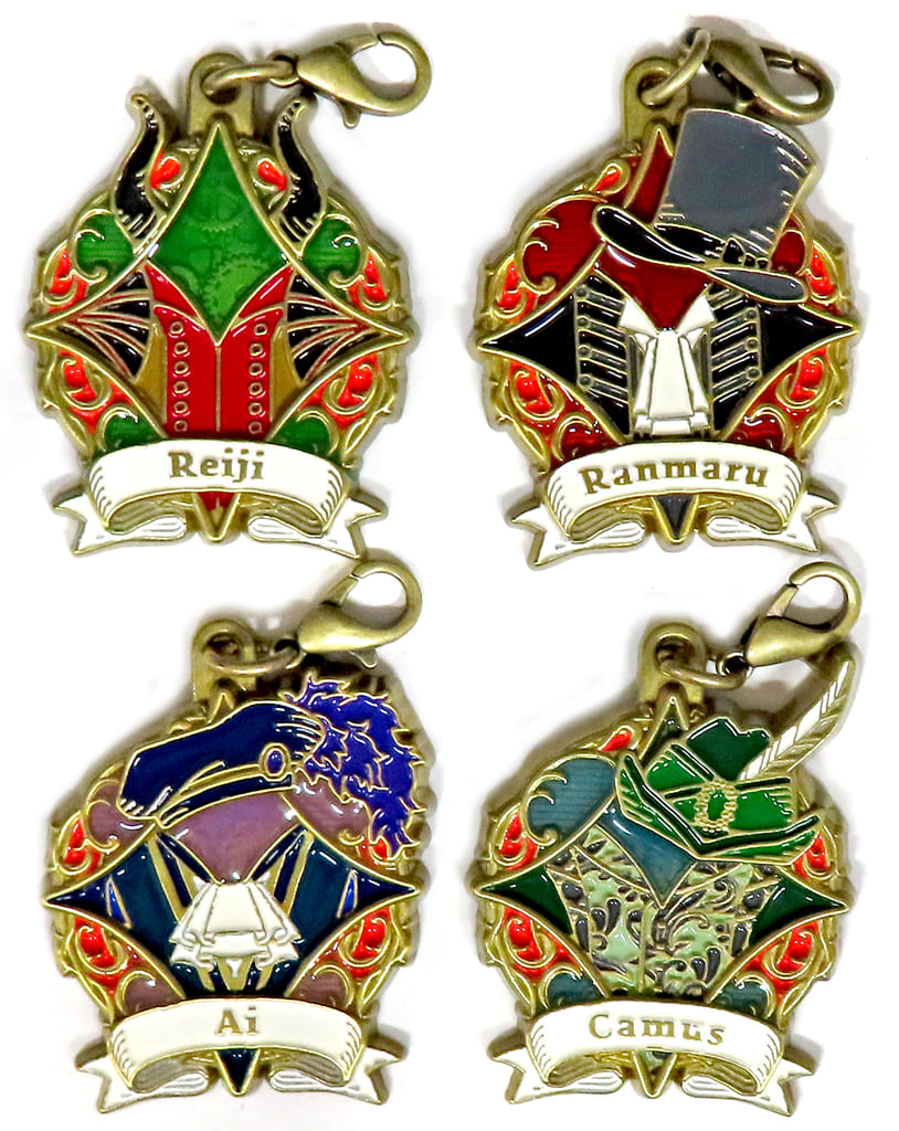 Reiji Kotobuki, etc. Uta no Prince Sama Trading Motif Charm Dramatic Masterpiece Show Faust Last Cantata Ver. Dramatic Masterpiece Show Special Exhibition Limited All 4 Types Set Charm [USED]