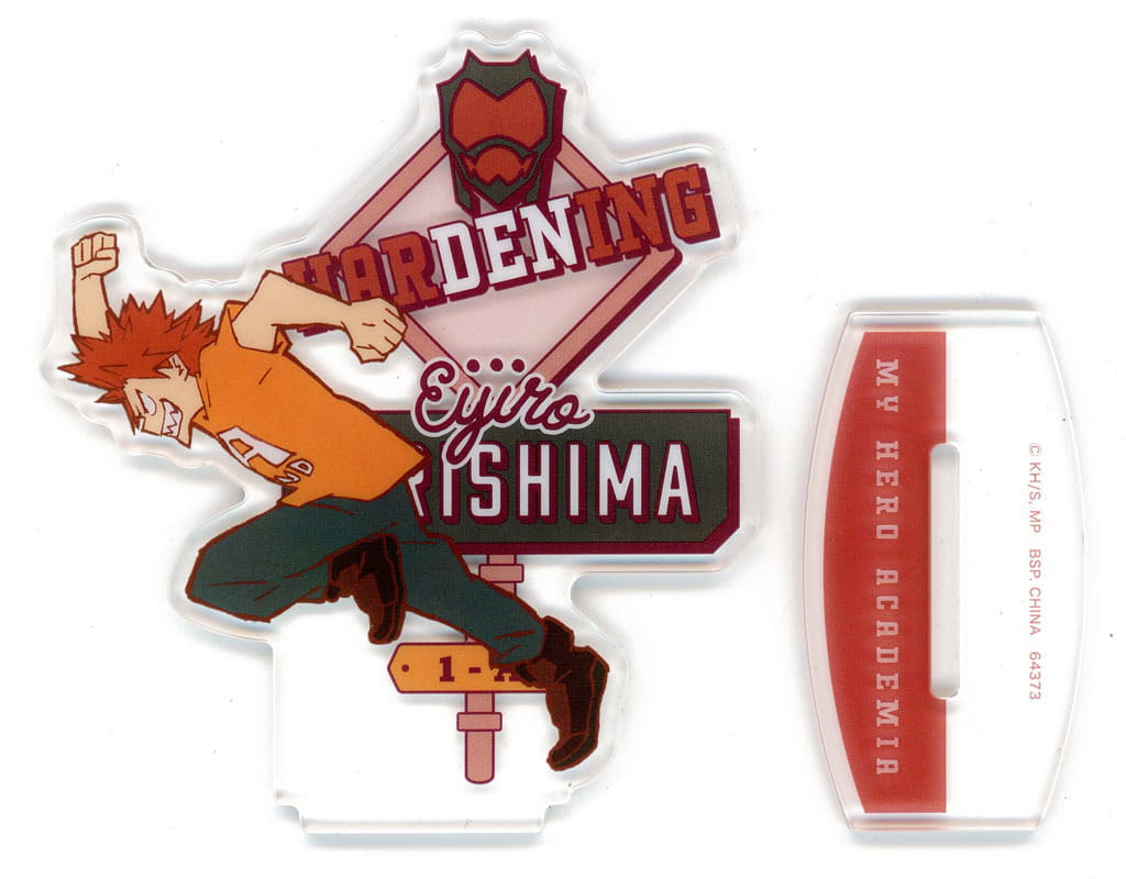 My Hero Academia Eijirou Kirishima Ichiban Kuji Tarenagase! Bunkasai! Acrylic Stand Prize G Acrylic Stands [USED]