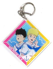 Shigeo Kageyama Teruki Hanazawa Square Mob Psycho 100 III Kujibikido Online Kuji Acrylic Key Chain Prize B-10 Key Chain [USED]
