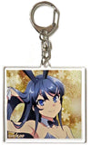 Mai Sakurajima Bunny Girl Rascal Does Not Dream of Bunny Girl Senpai Happy Birthday Kuji 2023 Acrylic Keychain Kujibikido Limited Prize C-4 Key Chain [USED]