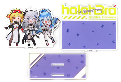 Vestia Zeta Kaela Kovalskia Kobo Kanaeru VTuber Hololive Indonesia Holoh3ro's First Year Acrylic Diorama Keychain 3rd Generation Debut Celebration Acrylic Stands [USED]