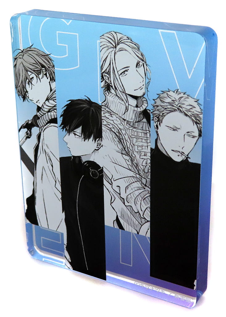 Mafuyu Sato, etc. Side-by-Side Given Given Acrylic Block C Original Version Given Exhibition Special Edition Acrylic Stands [USED]