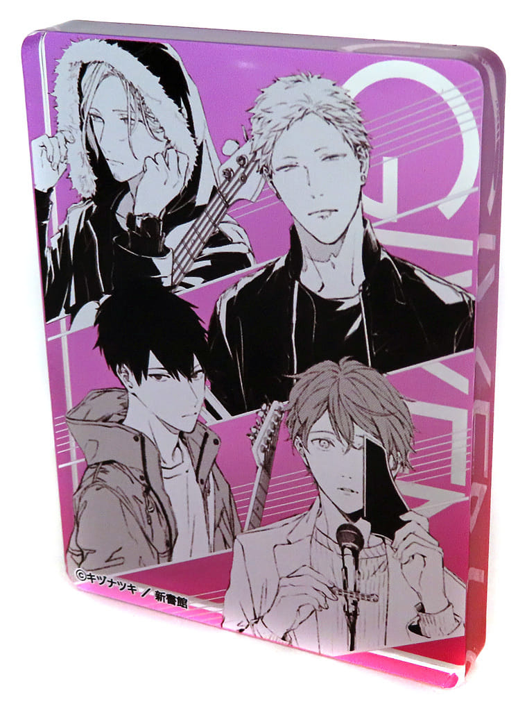 Mafuyu Sato, etc. Diagonal Cut Given Given Acrylic Block D Original Version Given Exhibition Special Edition Acrylic Stands [USED]