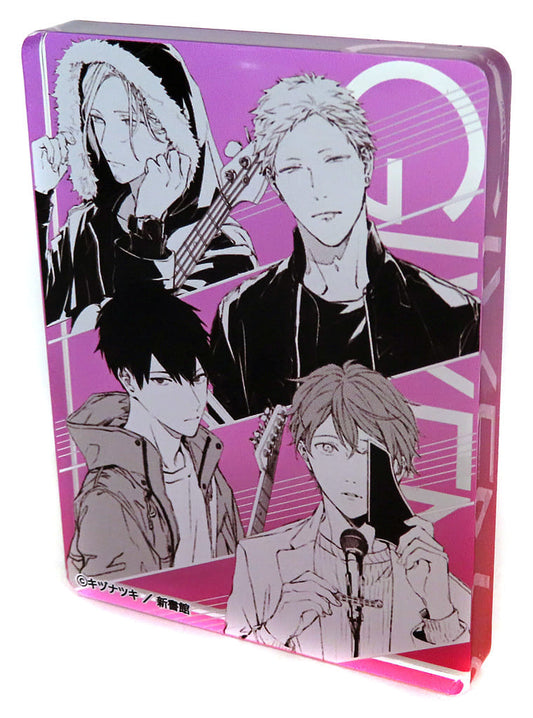 Mafuyu Sato, etc. Diagonal Cut Given Given Acrylic Block D Original Version Given Exhibition Special Edition Acrylic Stands [USED]