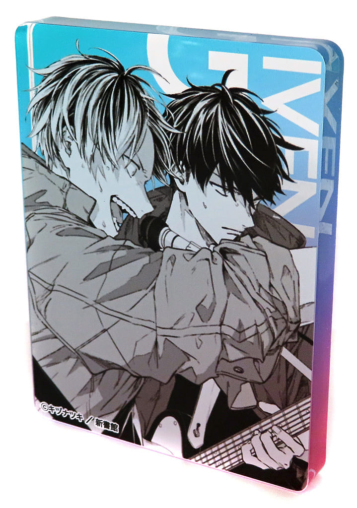 Hiiragi Kashima Ritsuka Uenoyama Given Acrylic Block F Original Version Given Exhibition Special Edition Acrylic Stands [USED]