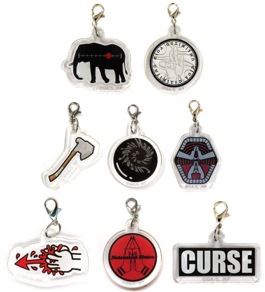 Meimei, etc. Jujutsu Kaisen Trading Acrylic Charms B Ver. Shibuya Jihen o Taikan Seyo Tokyu Group Jujutsu Kaisen Pop Up Store Limited All 8 Types Set Charm [USED]