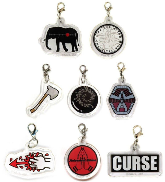 Meimei, etc. Jujutsu Kaisen Trading Acrylic Charms B Ver. Shibuya Jihen o Taikan Seyo Tokyu Group Jujutsu Kaisen Pop Up Store Limited All 8 Types Set Charm [USED]