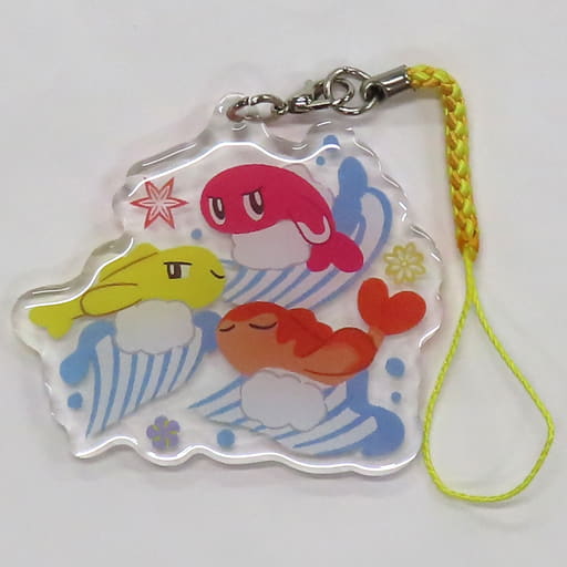 Tatsugiri Wave Pokemon Acrylic Netsuke Collection Dai Sushi! Tatsugiri Zukushi Pokemon Center Limited Key Chain [USED]
