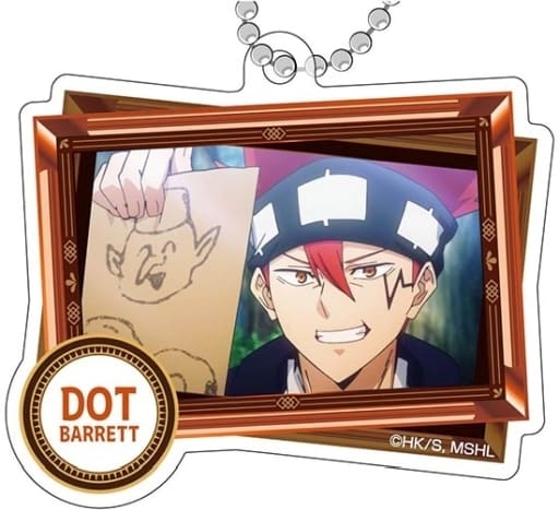 Dot Barrett A Mashle: Magic and Muscles Decofla Acrylic Key Chain Key Chain [USED]