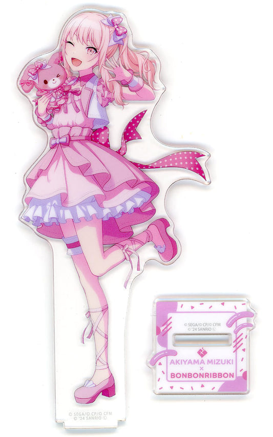 Mizuki Akatsukiyama Bonbonribbon Hatsune Miku: Colorful Stage! X Sanrio Characters Acrylic Stand Acrylic Stands [USED]
