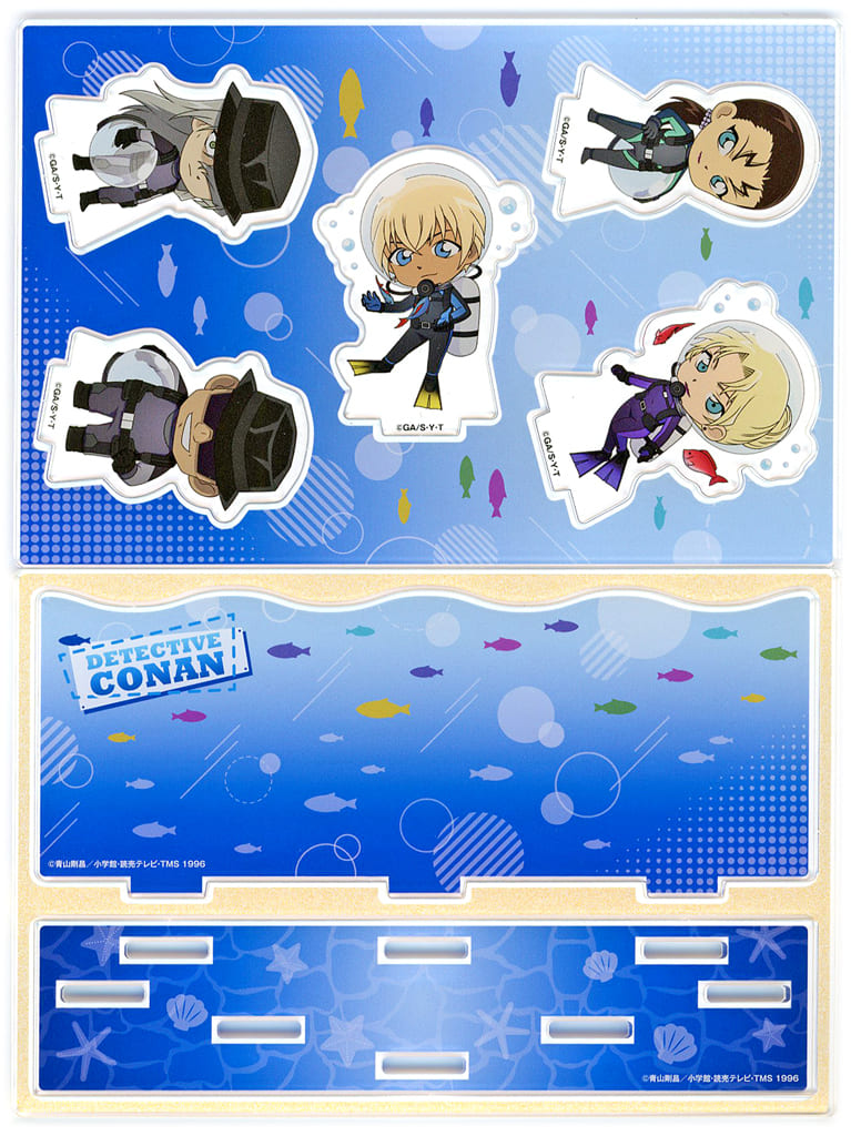 Gin, etc. B Detective Conan Diorama Acrylic Stand Acrylic Stand [USED]