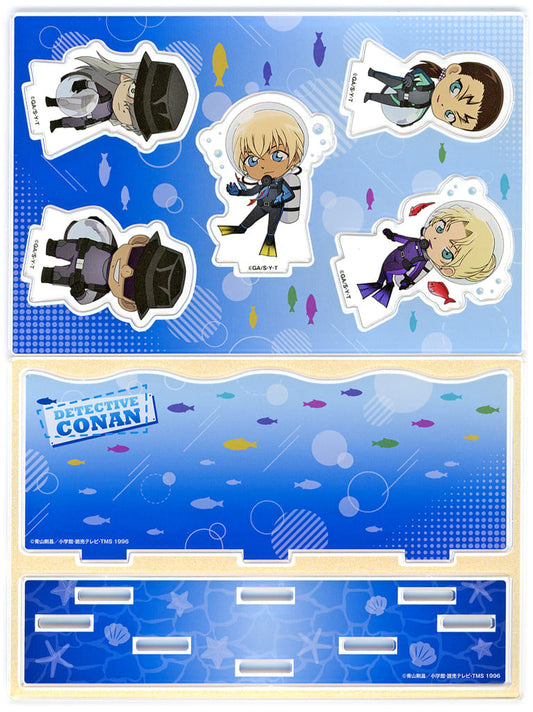 Gin, etc. B Detective Conan Diorama Acrylic Stand Acrylic Stand [USED]