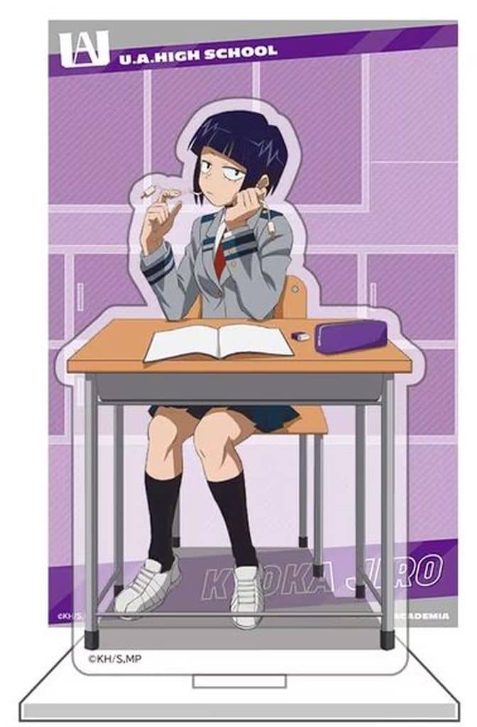 My Hero Academia Kyoka Jiro Acrylic Stand with Background Postcard Learn! Classroom Acrylic Stands [USED]