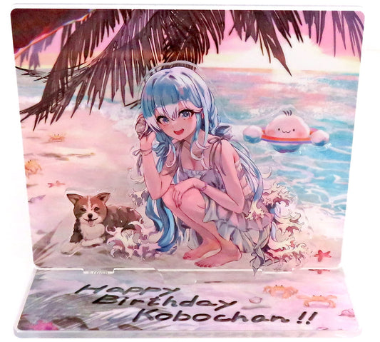 Kobo Kanaeru VTuber Hololive Indonesia Take Kobo to the Ocean! Acrylic Diorama Stand Birthday Anniversary 2023 Acrylic Stands [USED]