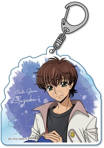 Suzaku Kururugi B Code Geass: Lelouch of the Rebellion Acrylic Key Chain Key Chain [USED]