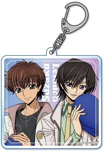 Lelouch Suzaku C Code Geass: Lelouch of the Rebellion Acrylic Key Chain Key Chain [USED]