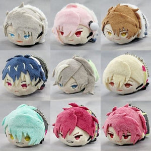 Gaku Yaotome, etc. IDOLiSH7 Mochimochi Mascot Vol.5 animate Limited All 9 Types Set Key Ring [USED]