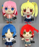 Hitori Goto, etc. Bocchi The Rock! Petit Plush Toy Mascot Vol.1 All 4 Types Set Key Ring [USED]