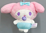 My Melody Sanrio Characters Sugar Party Otomodachi Omutsu Mascot Key Ring [USED]