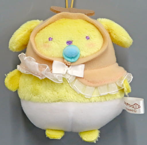 Pompompurin Sanrio Characters Sugar Party Otomodachi Omutsu Mascot Key Ring [USED]