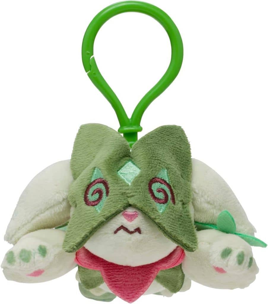 Meowscarada Pokemon Mascot Chikaratsukita Pokemon Center Limited Key Chain [USED]