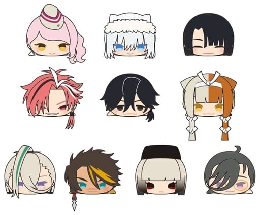 Foreigner/Koyanskaya of Darkness, etc. Fate/Grand Order Mochimochi Mascot Vol.12 All 10 Types Set Key Chain [USED]