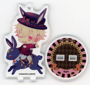 Koi Kisaragi Tsukiuta. Movie: Rabbits Kingdom The Movie Trading Acrylic Stand Key Chain animate Limited Key Chain [USED]