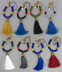 Mikazuki Munechika, etc. Touken Ranbu Trading Bead Charms TOHO animation STORE Limited All 8 Types Set Charm [USED]