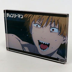 Chainsaw Man Denji Surprise Trading Scene Photo Acrylic Block Denji Chainsaw Man Plaza Limited Acrylic Stands [USED]
