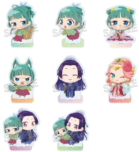 Maomao, etc. The Apothecary Diaries Deformation Mini Acrylic Stand All 8 Types Set Acrylic Stand [USED]
