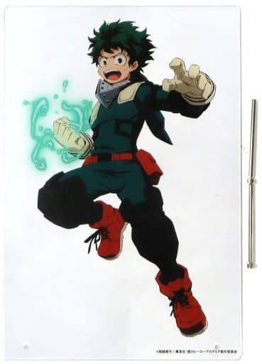 My Hero Academia Izuku Midoriya Acrylic Panel Acrylic Stands [USED]