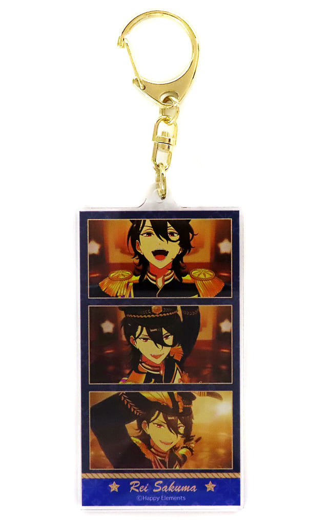 Rei Sakuma Ensemble Stars!! Reminiscences Selection Element Trading Acrylic Key Chains Key Chain [USED]