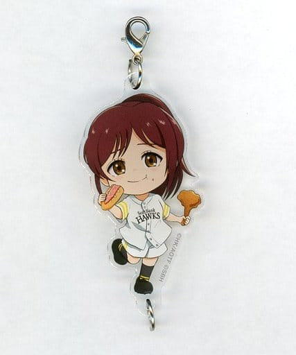 Sasha Blouse Attack on Titan X Fukuoka Softbank Hawks Secret Interlocking Acrylic Charm The Scout Regiment Charm [USED]