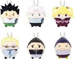 Killua Zoldyck, etc. Hunter x Hunter Fuwakororin 003 All 6 Types Set Key Chain [USED]