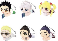 Killua Zoldyck, etc. Hunter x Hunter Hagu Chara Collection 003 All 6 Types Set Key Chain [USED]
