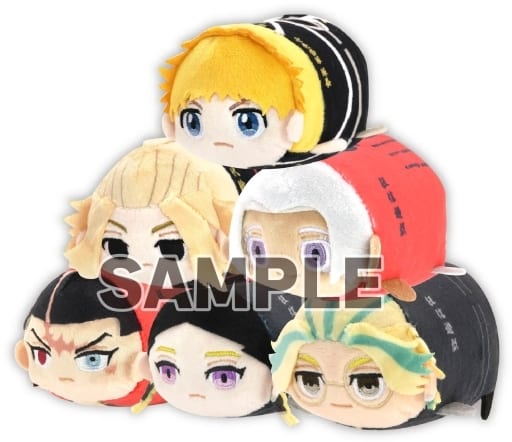 Takemichi Hanagaki, etc. Tokyo Revengers Potekoro Mascot 05 All 6 Types Set Key Chain [USED]