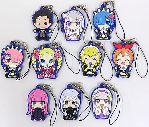 Kaguya Shinomiya, etc. Kaguya-sama: Love is War Season 2 Capsule Rubber Mascot 03 All 8 Types Set Key Chain [USED]