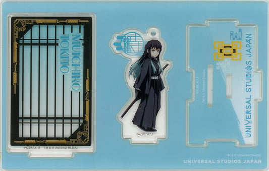 Muichirou Tokitou Demon Slayer: Kimetsu no Yaiba Collectible Acrylic Key Chain Universal Studios Japan 2024 Limited Key Chain [USED]