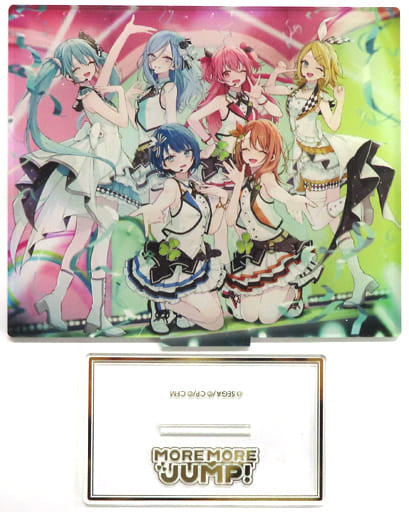 Hatsune Miku, etc. Hatsune Miku: Colorful Stage! Jacket Illustration Original Acrylic Stand CD MORE MORE JUMP! SEKAI ALBUM Vol.2 First Press Limited Edition with Bonus Goods Acrylic Stands [USED]