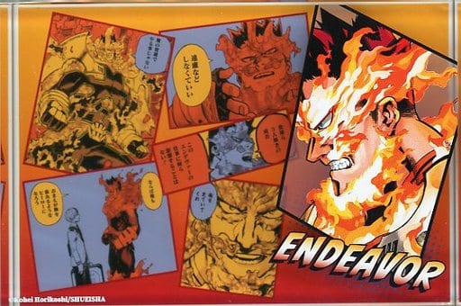 My Hero Academia Endevor Heroes Acrylic Block 2023 Acrylic Stands [USED]