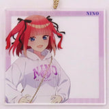 Nino Nakano Newly Drawn Flower Motif Coordination Ver. The Quintessential Quintuplets Movie arti-mate Photo Frame Style Big Acrylic Key Chain animate Limited Key Ring [USED]